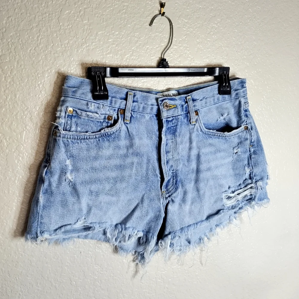 Agolde Parker Vintage Cut Off ShortIn Swapmeet Sz 28